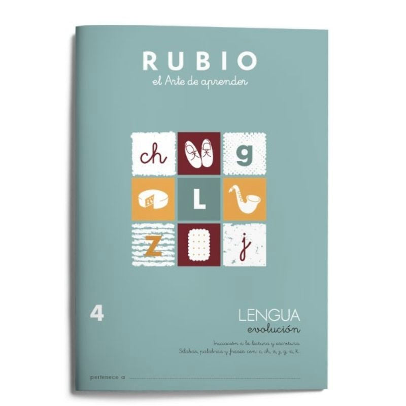 Lengua evolución RUBIO 4. Aa. Vv. (Editorial Rubio) 9788485109913 Imagen principal del producto