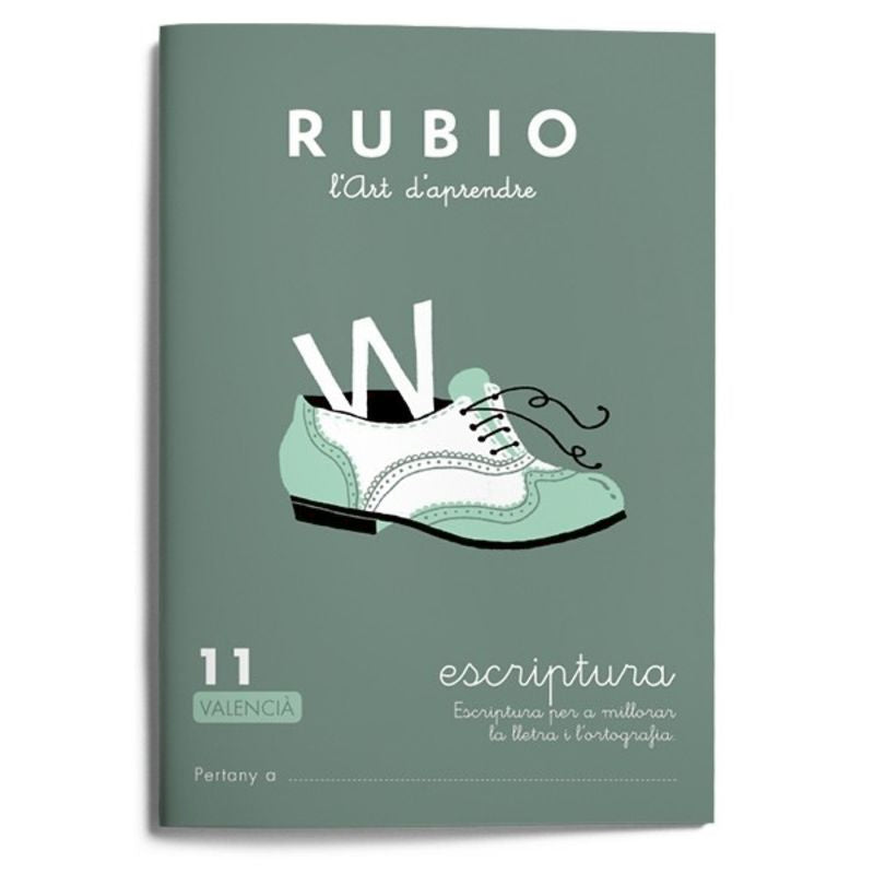 Escriptura RUBIO 11 (valencià). Aa. Vv. (Editorial Rubio) 9788416744909