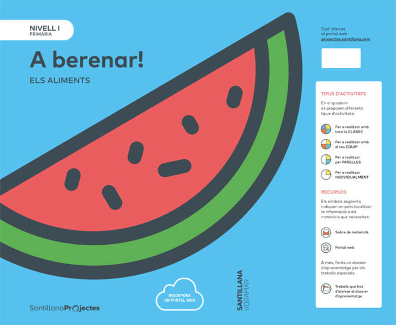 EP 1 - Nivell I - Naturals (c. Val) - a Berenar Els Aliments (Voramar) - 9788490587607 Imagen principal del producto