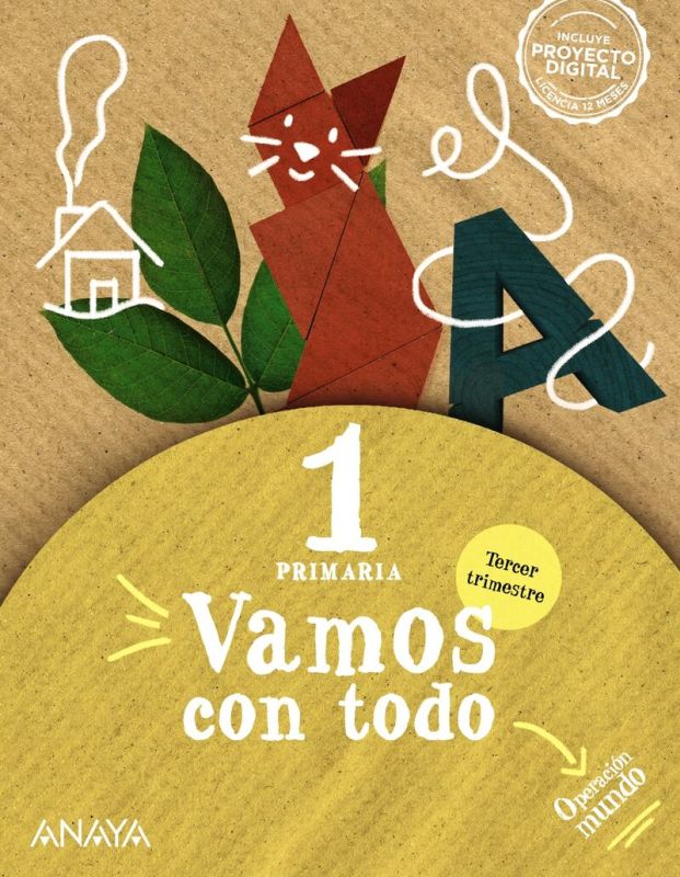 EP 1 - Vamos con Todo 3 Trim - Operacion Mundo (ara, Ast, Can, Cab, Cyl, Clm, Cat, Ceu, C. Val, Ext, Gal, Bal, Lrio, Mad, Mel, Mur, Nav, Pv) (Anaya) - 9788469897607