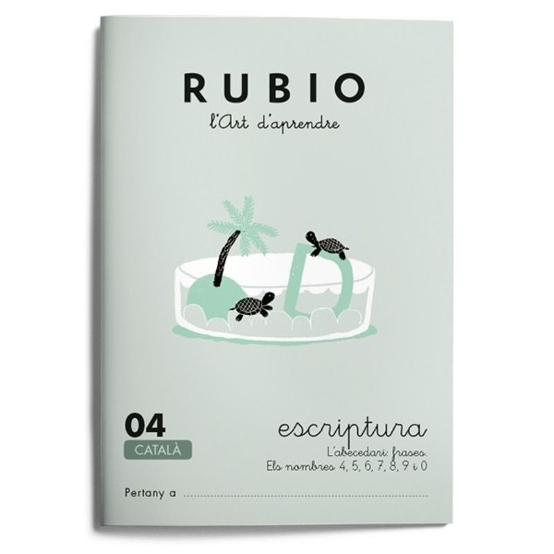 Escriptura RUBIO 04 (català). Aa. Vv. (Editorial Rubio) 9788489773448 Imagen principal del producto