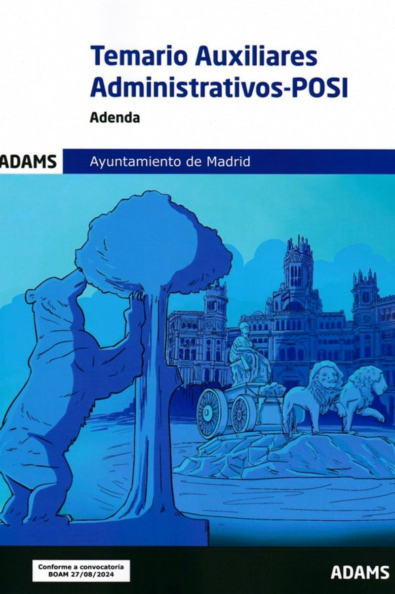 Adenda Temario Auxiliares Administrativos-POSI Ayuntamiento de Madrid