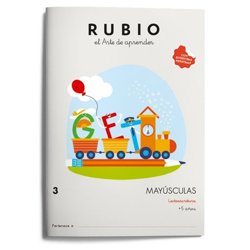 Mayúsculas RUBIO 3. ENRIQUE RUBIO POLO, SLU (Editorial Rubio) 9788417427214