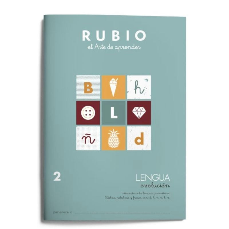 Lengua evolución RUBIO 2. Aa. Vv. (Editorial Rubio) 9788485109890