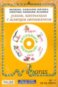 Ortografia Ideovisual - Juegos, Adivinanzas Y Acertijos 1 (+Cd-Rom). Sanjuan Alvarez, Cristina, Sanjuan Najera, Manuel (Yalde, S.L.) 9788487705762