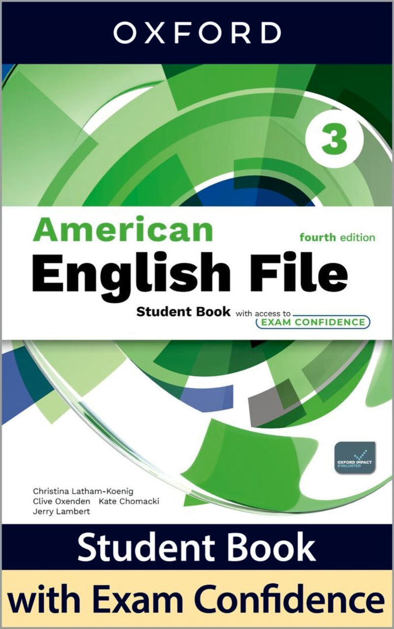 (4 Ed) American English File 3 SB PACK (Oxford University Press) - 9780194184755