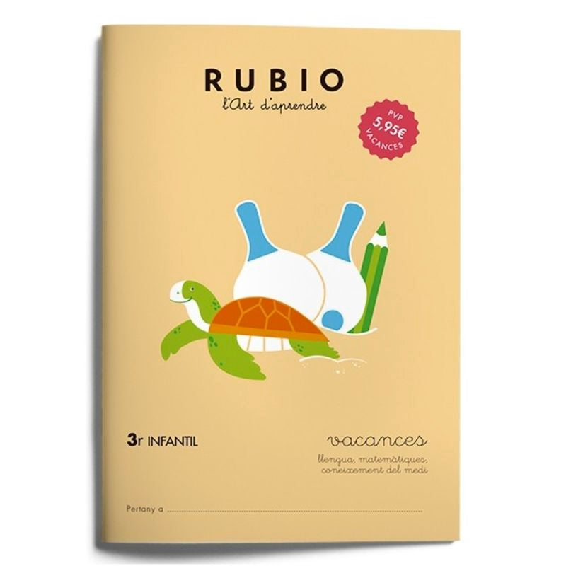 Vacances RUBIO 5 anys (català). Aa. Vv. (Editorial Rubio) 9788415971917