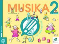 Txanela 2 - Musika 2. Lan-koadernoa 2. Batzuk (Ikaselkar) 9788497830065