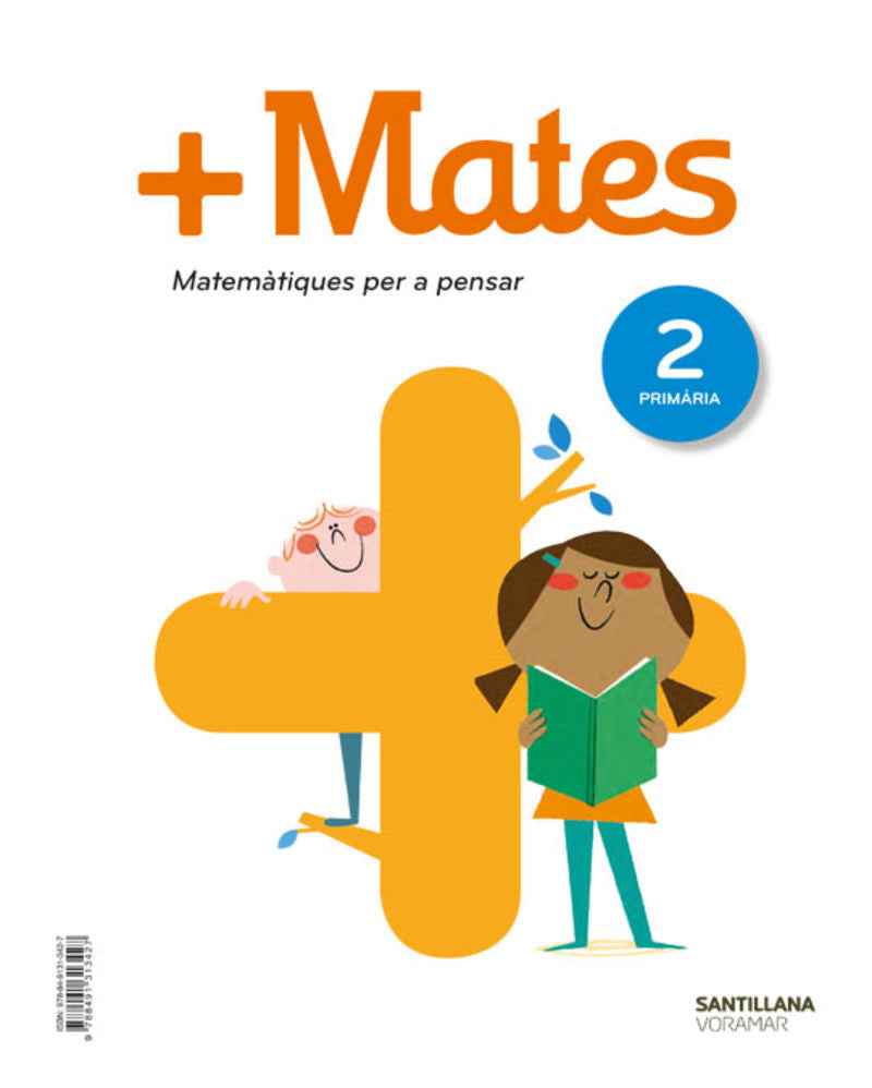 + MATES MATEMATIQUES PER A PENSAR 2 PRIMARIA. Aa. Vv. (Edicions Voramar, S.A.) 9788491313427 Imagen principal del producto