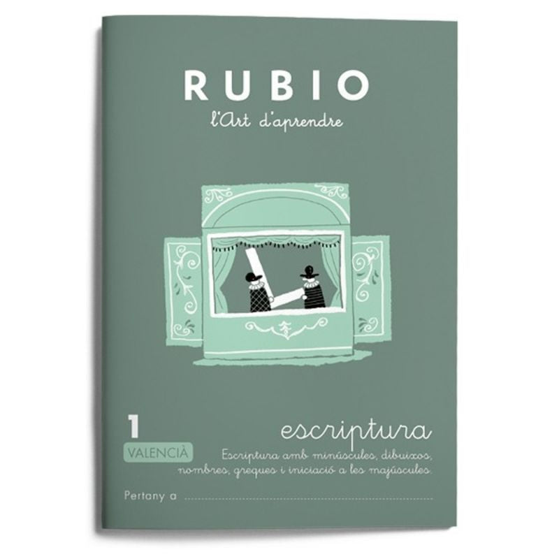 Escriptura RUBIO 1 (valencià). Aa. Vv. (Editorial Rubio) 9788416744800 Imagen principal del producto