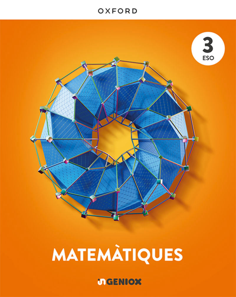ESO 3 - Matemàtiques (c. Val) - Ingeniox (Oxford University Press) - 9780190556679 Imagen principal del producto