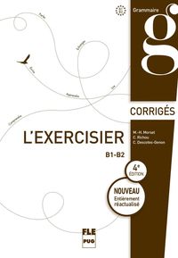 (4 Ed) L'exercisier (B1-B2) - Corriges (Presses Univ. Grenoble) - 9782706129834