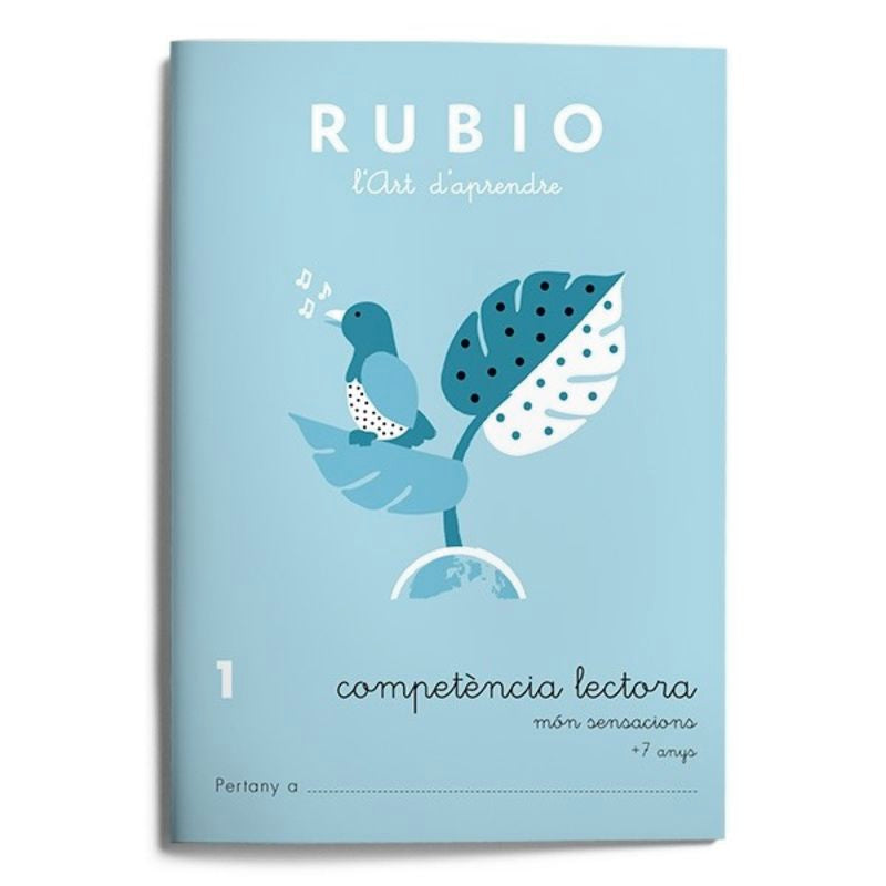 Competència lectora 1. Món sensacions (català). Rubio Polo, Enrique (Editorial Rubio) 9788415971672