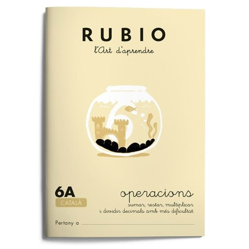 Operacions 6A (Cuad. Rubio) - 9788489773110