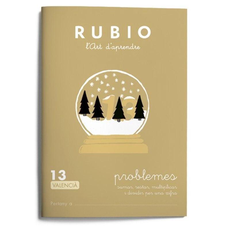 Problemes 13 (val) (Cuad. Rubio) - 9788416744626