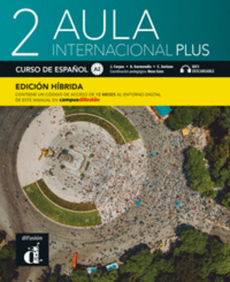 Aula Int. Plus 2 Ed.hibrída L. del alumno. Aa. Vv. (DIFUSION CENTRO DE INVESTIGACION Y PUBLICACIONES DE IDIOMAS S.L.) 9788419236067 Imagen principal del producto