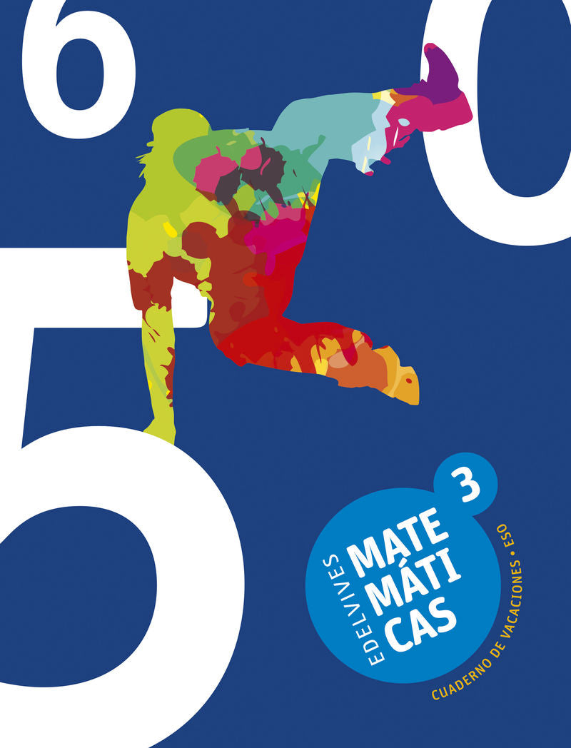 Cuaderno de Vacaciones Matemáticas 3.º ESO. Aa. Vv. (Editorial Luis Vives (Edelvives)) 9788414008379 Imagen principal del producto