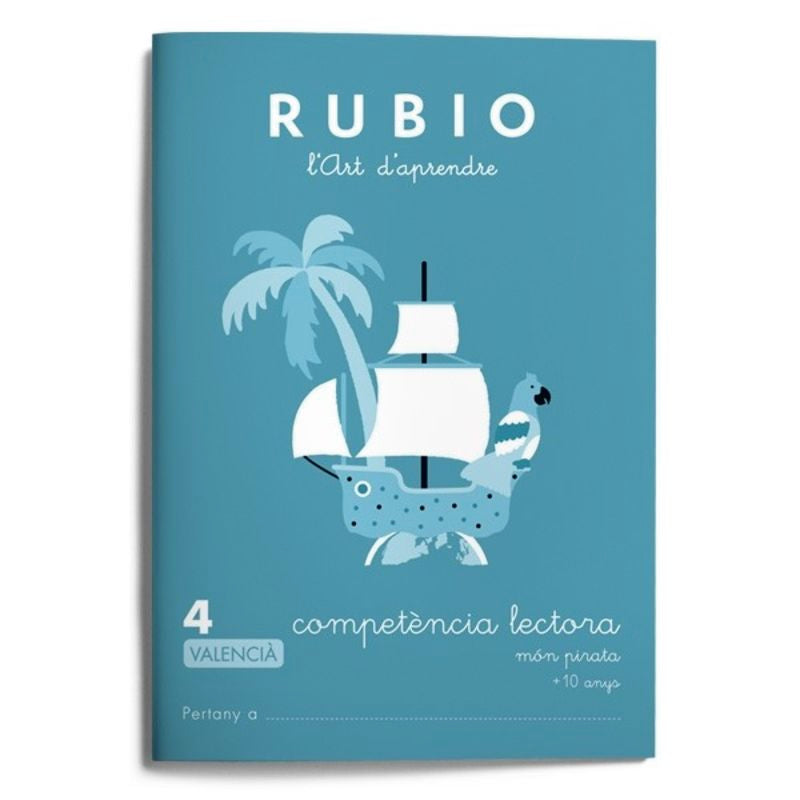 Competència lectora 4. Món pirata (valencià). Rubio Polo, Enrique (Editorial Rubio) 9788416744367 Imagen principal del producto