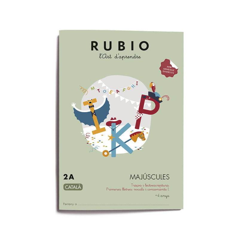 Majúscules RUBIO 2A (català). ENRIQUE RUBIO POLO, SLU (Editorial Rubio) 9788417427764
