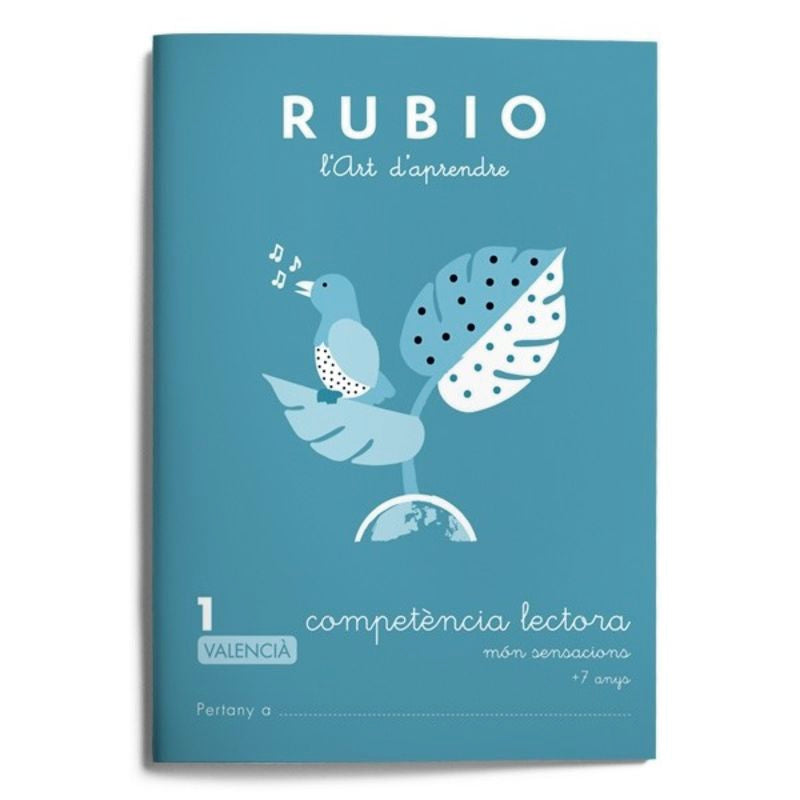 Competència lectora 1. Món sensacions (valencià). Rubio Polo, Enrique (Editorial Rubio) 9788416744329