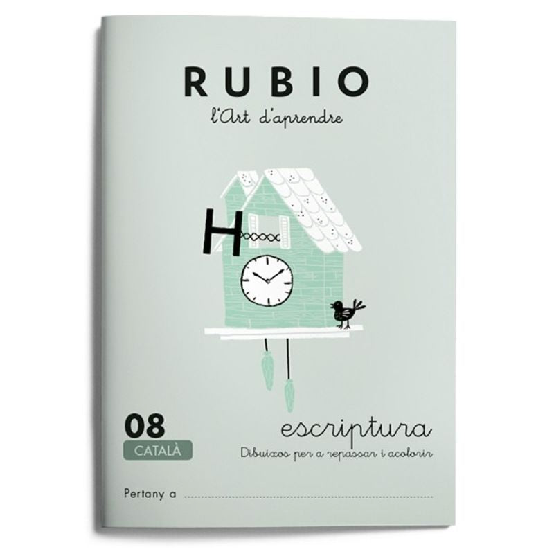 Escriptura RUBIO 08 - dibuixos (català). Aa. Vv. (Editorial Rubio) 9788489773486 Imagen principal del producto