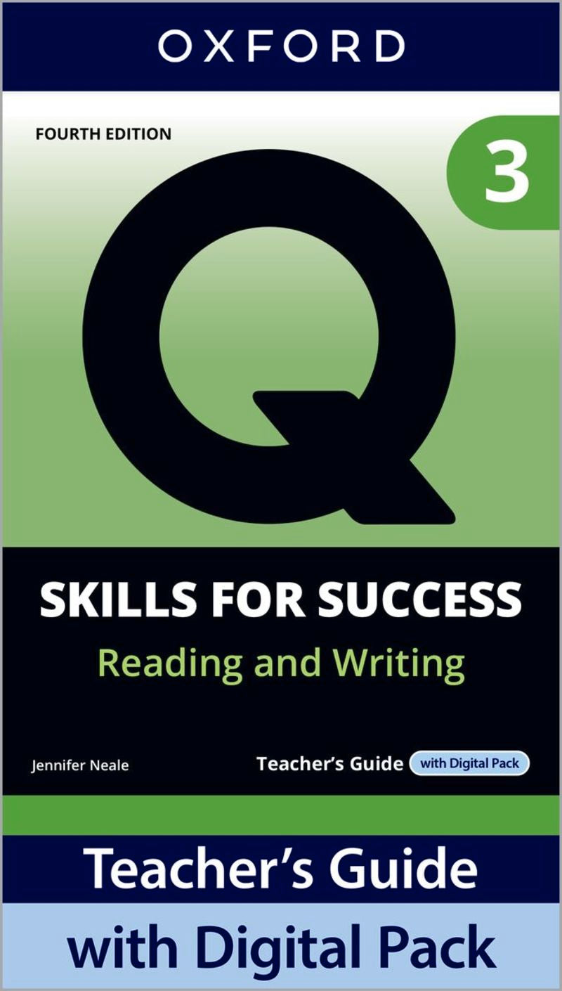 (4 Ed) Q Skills 3 R&w Tch PACK (Oxford University Press) - 9780194155984
