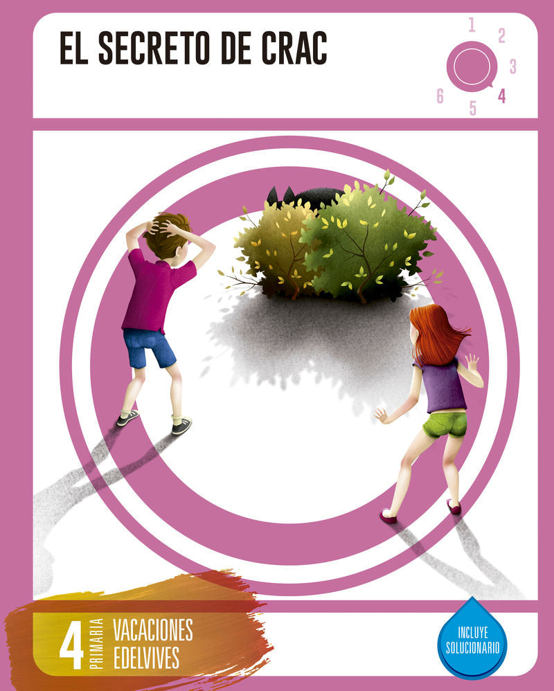 Cuaderno de Vacaciones- 4º Primaria- El Secreto de Crac. Aa. Vv. (Editorial Luis Vives (Edelvives)) 9788414002728 Imagen principal del producto