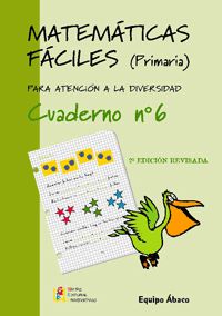 Matemáticas fáciles 6. Aa. Vv. (Editorial GEU) 9788484914679 Imagen principal del producto