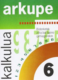 Lh - Kalkulua 6 - Arkupe. Martin, R. M. (Arkupe) 9788478872329 Imagen principal del producto
