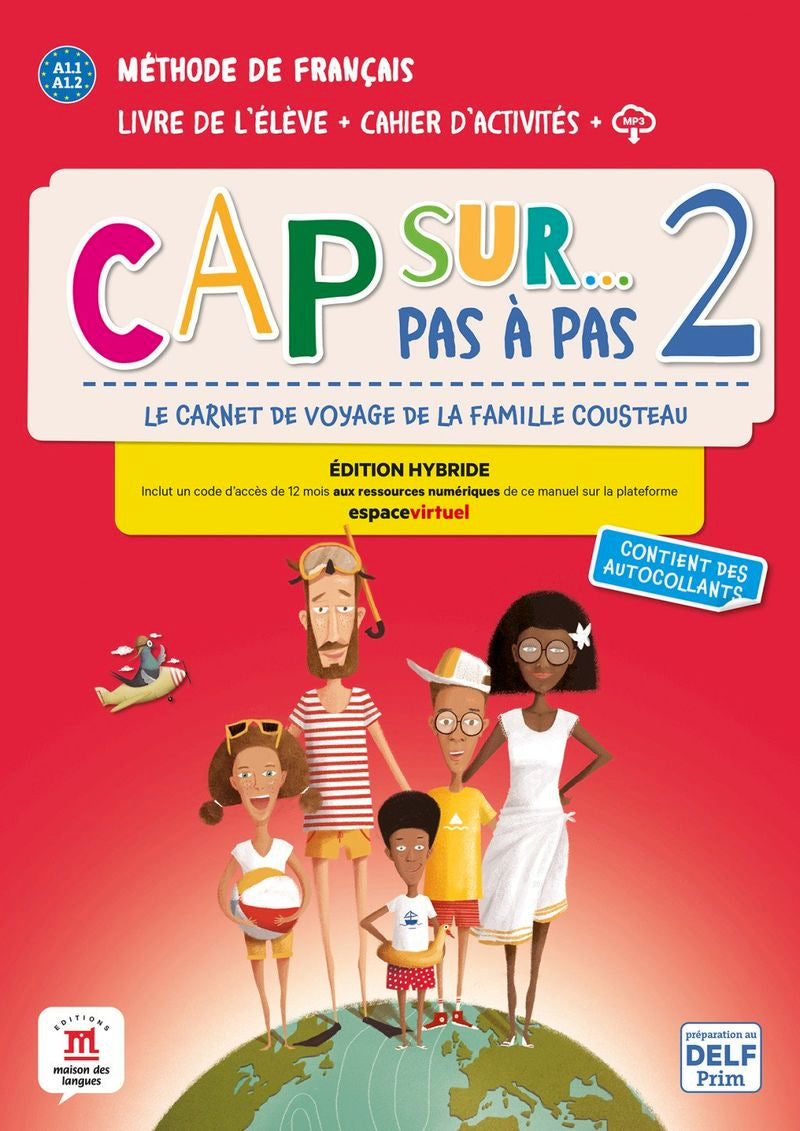 Cap Sur Pas a Pas 2 +cahier Epk (Difusion) - 9788419236920