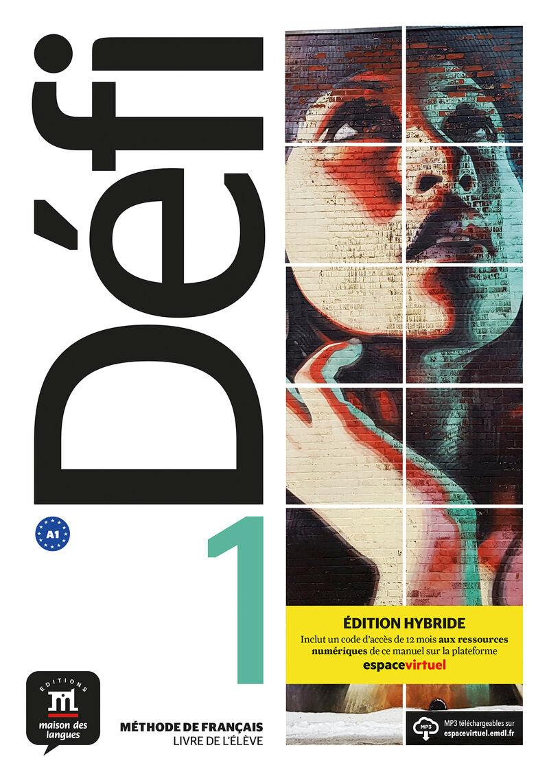 Défi 1 Éd. hybride Livre de l'élève. Aa. Vv. (DIFUSION CENTRO DE INVESTIGACION Y PUBLICACIONES DE IDIOMAS S.L.) 9788419236531 Imagen principal del producto