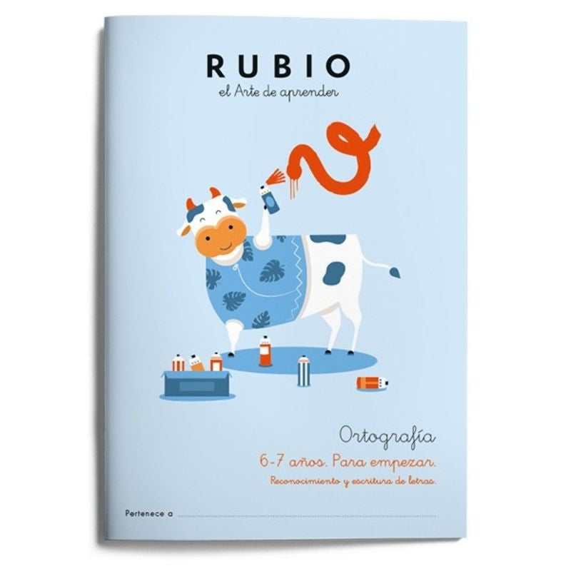 Ortografía 1 (6-7 años. Para empezar). Aa. Vv. (Editorial Rubio) 9788417427139 Imagen principal del producto