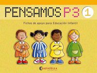Pensamos P3 - 1. Aa. Vv. (Salvatella) 9788484126751 Imagen principal del producto