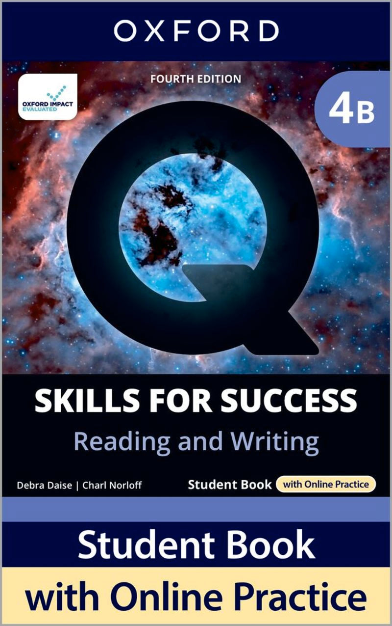 (4 Ed) Q Skills 4 R&w SB PACK Split B (Oxford University Press) - 9780194156004