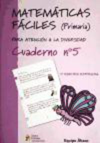 Matemáticas fáciles 5. Aa. Vv. (Editorial GEU) 9788484914662 Imagen principal del producto
