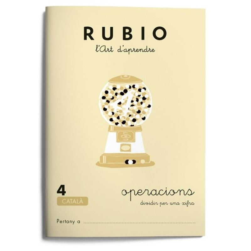 Operacions 4 (Cuad. Rubio) - 9788489773066