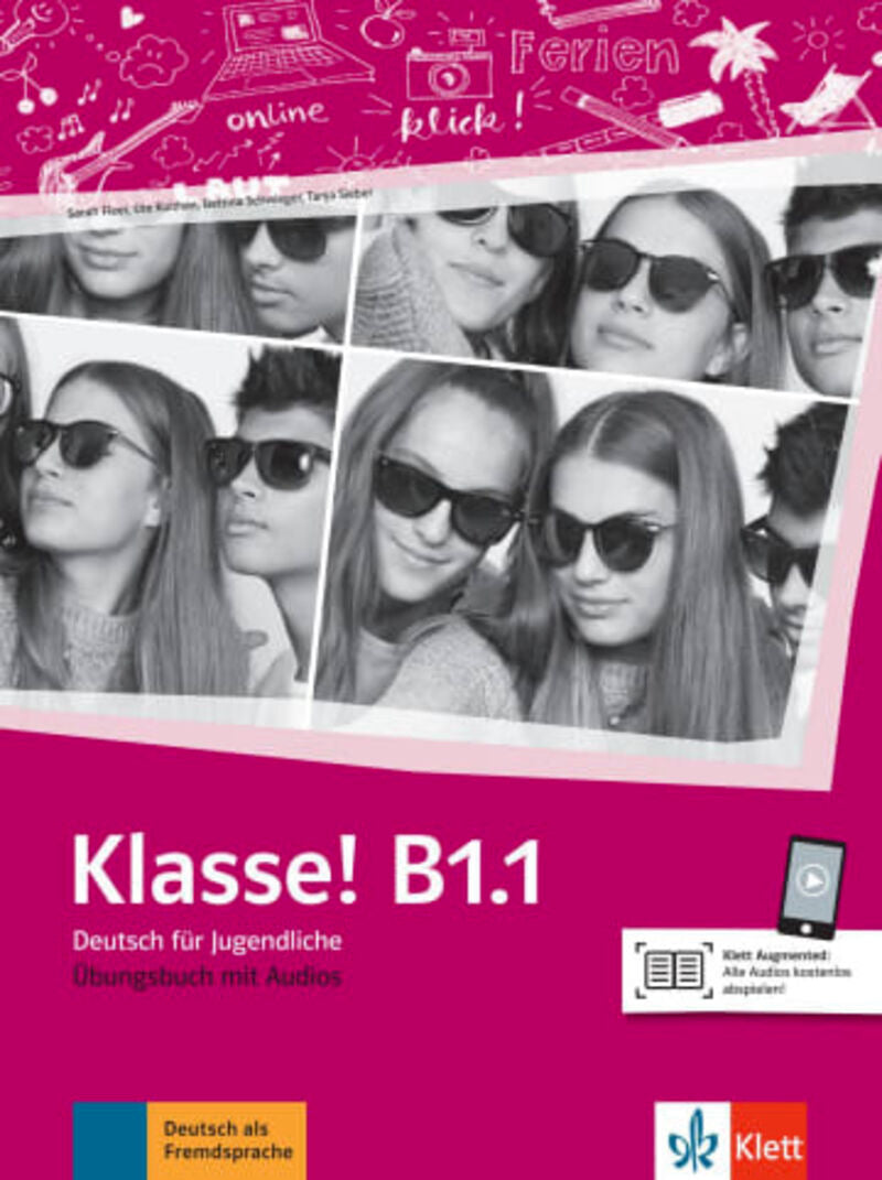 Klasse! B1.1 Arbeitsbuch+online (Klett) - 9783126072137