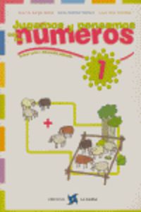 Jugamos y pensamos con los números 1. Burgos Alonso, Victor Manuel, Martinez Montero, Jaime, Perez Gonzalez, Jesus (Editorial La Calesa) 9788481051094 Imagen principal del producto