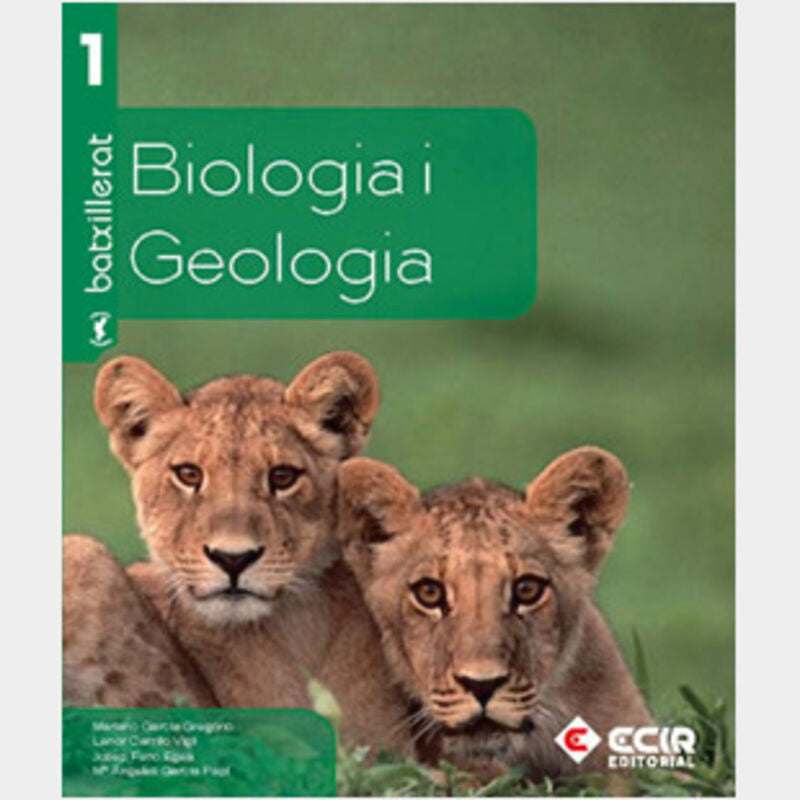 Biologia i Geologia 1r Batxillerat /2008 - Valencià. Aa. Vv. (Editorial Ecir S.A.) 9788498264142