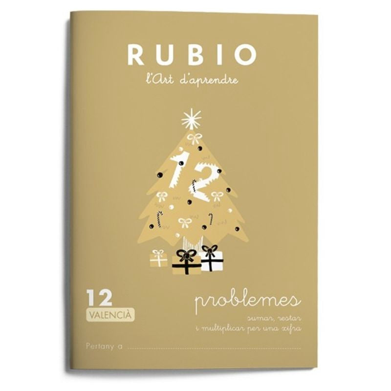 Problemes RUBIO 12 (valencià). Aa. Vv. (Editorial Rubio) 9788416744619 Imagen principal del producto