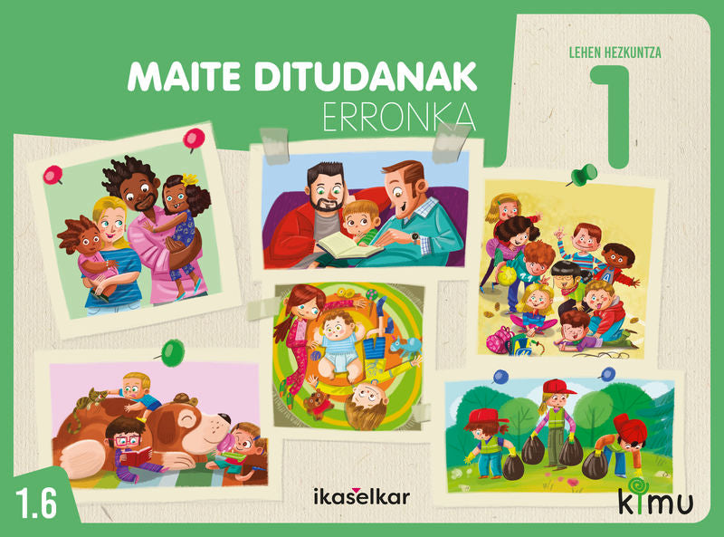 Kimu LH 1. Erronka 1-6. Batzuk (Ikaselkar) 9788418410130