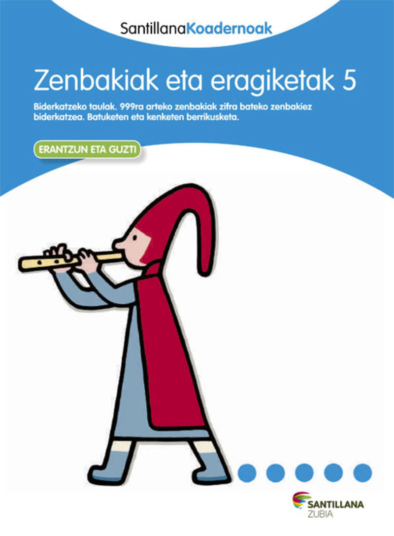 Lh 2 - Zenbakiak Eta Eragiketak 5 (Zubia) - 9788498943788