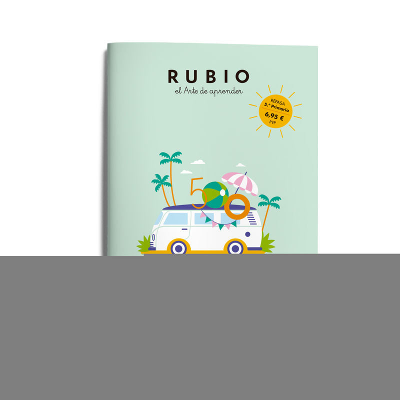 Vacaciones RUBIO (5.º de Primaria). Aa. Vv. (Editorial Rubio) 9788418964701 Imagen principal del producto