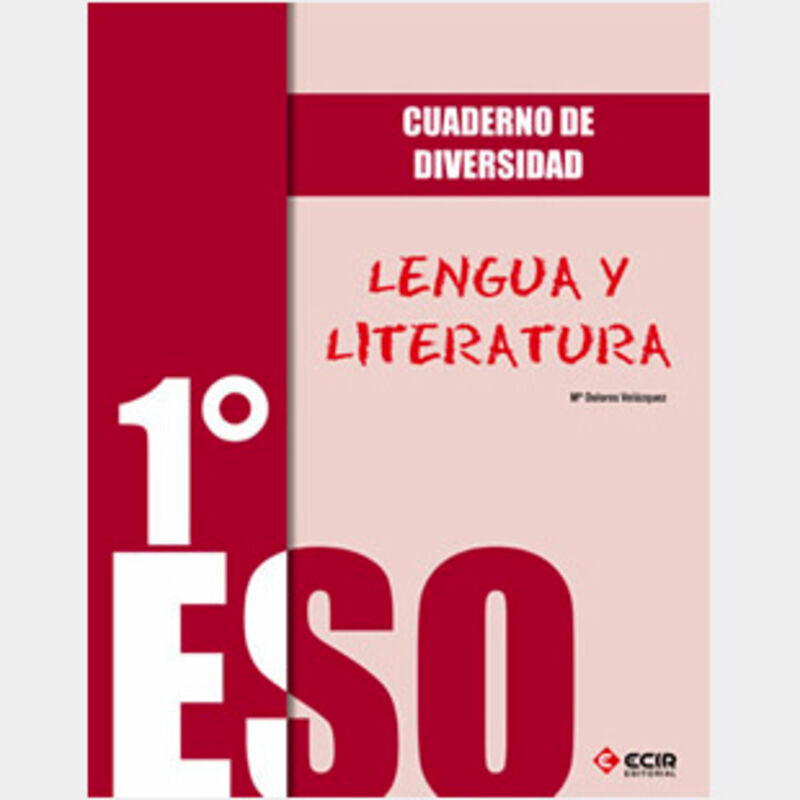 CUAD.DIVER.LENGUA LIT.1 ESO/12. Aa. Vv. (Editorial Ecir S.A.) 9788498266467 Imagen principal del producto