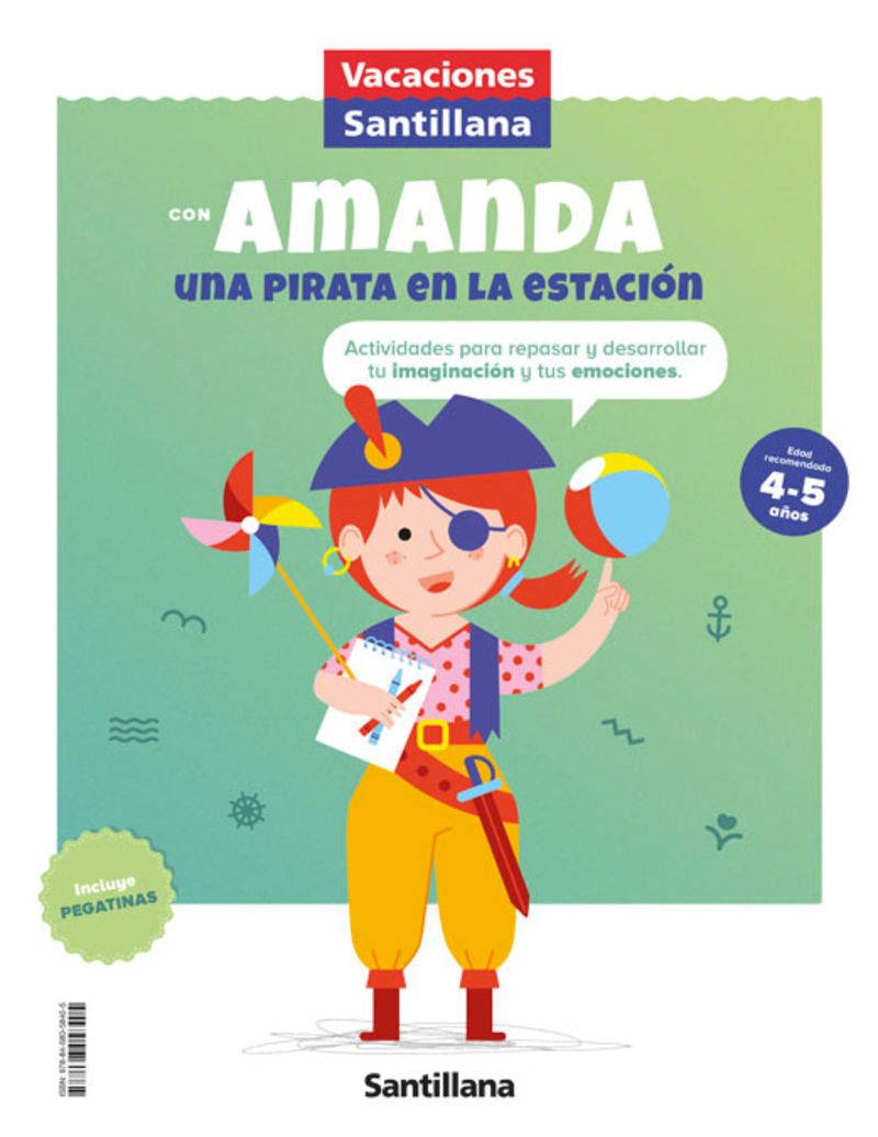 VACACIONES 4 INFANTIL 4 AÑOS. Aa. Vv. (Santillana Educación, S.L.) 9788468058405 Imagen principal del producto
