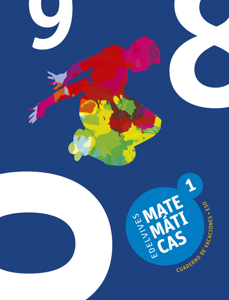 Cuaderno de Vacaciones Matemáticas 1.º ESO. Aa. Vv. (Editorial Luis Vives (Edelvives)) 9788414008355 Imagen principal del producto