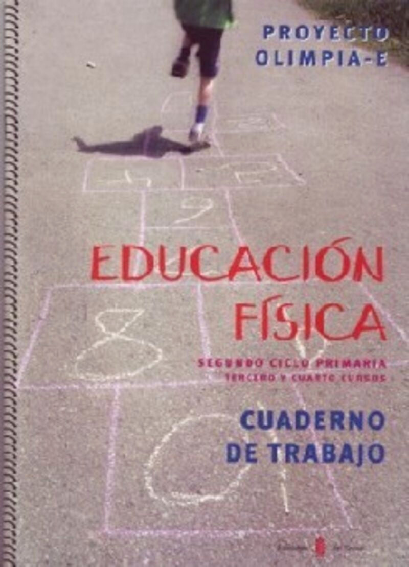 Olimpia-E. Educación física. Tercer y cuarto cursos de primaria. Cuaderno de trabajo. Aa. Vv. (Ediciones del Serbal, S.A.) 9788476285046 Imagen principal del producto