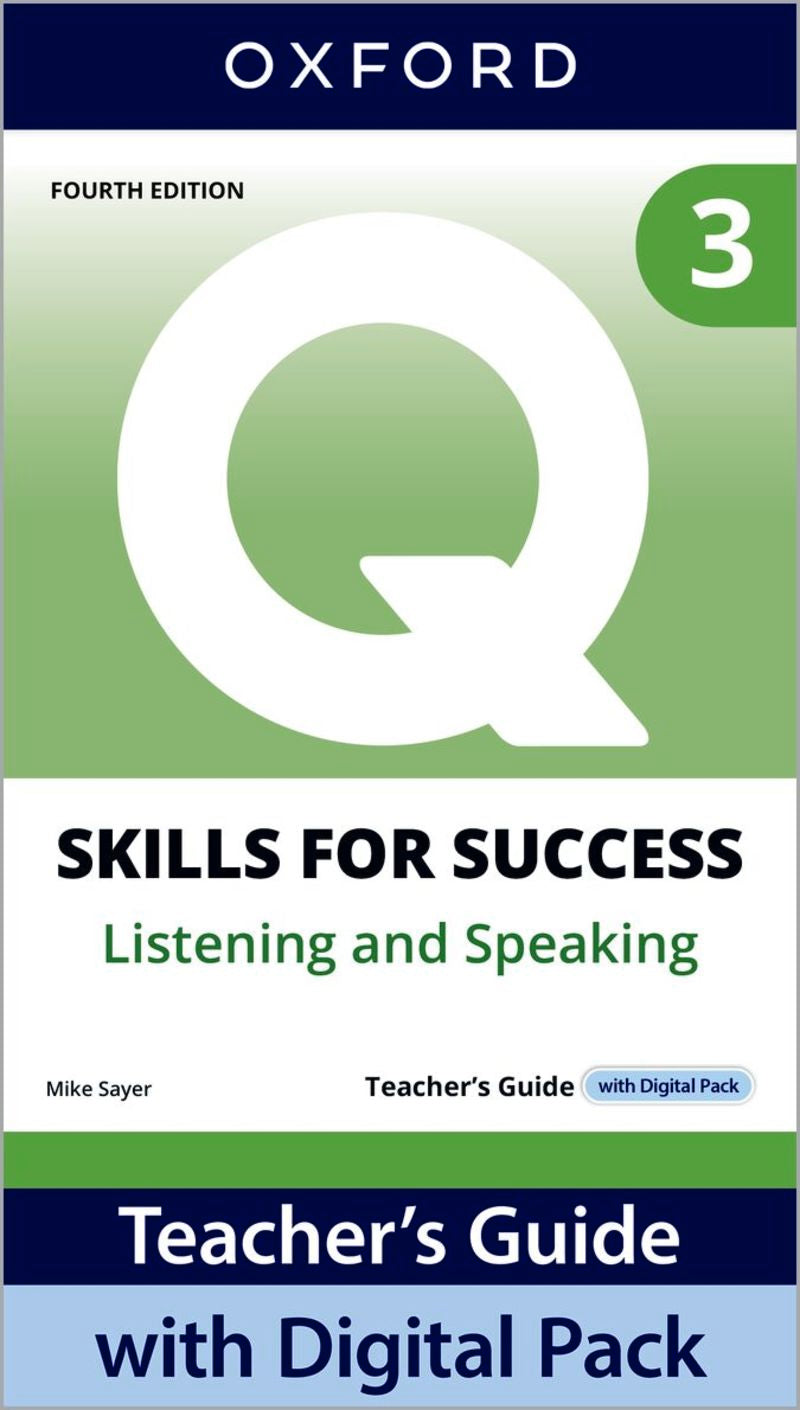 (4 Ed) Q Skills 3 L&s Tch PACK (Oxford University Press) - 9780194156547