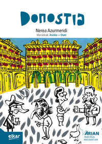 Donostia (+ CD audioa): Arian B1. Irakurgaiak. Asisko + Dom (Il. ), Azurmendi, Nerea (Elkar) 9788490279533 Imagen principal del producto