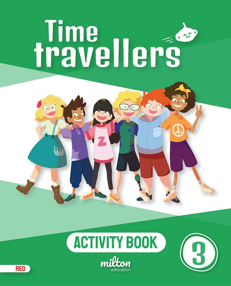 Time Travellers 3 Red Activity Book English 3 Primaria (Mur). [et Al. ], Emmons, Casey, Gardner, Holly (Milton Education) 9788419364241 Imagen principal del producto